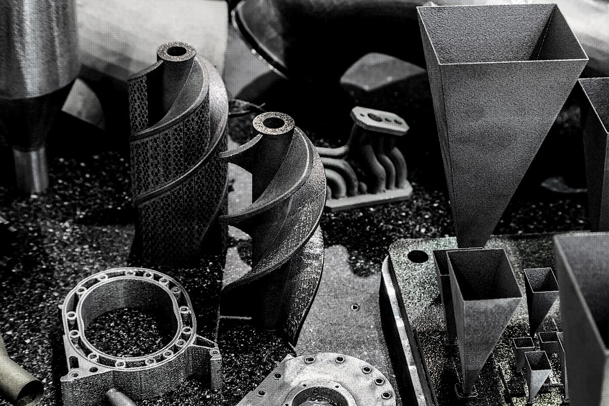 Examples of AM manufactured structures. - ©AdobeStock